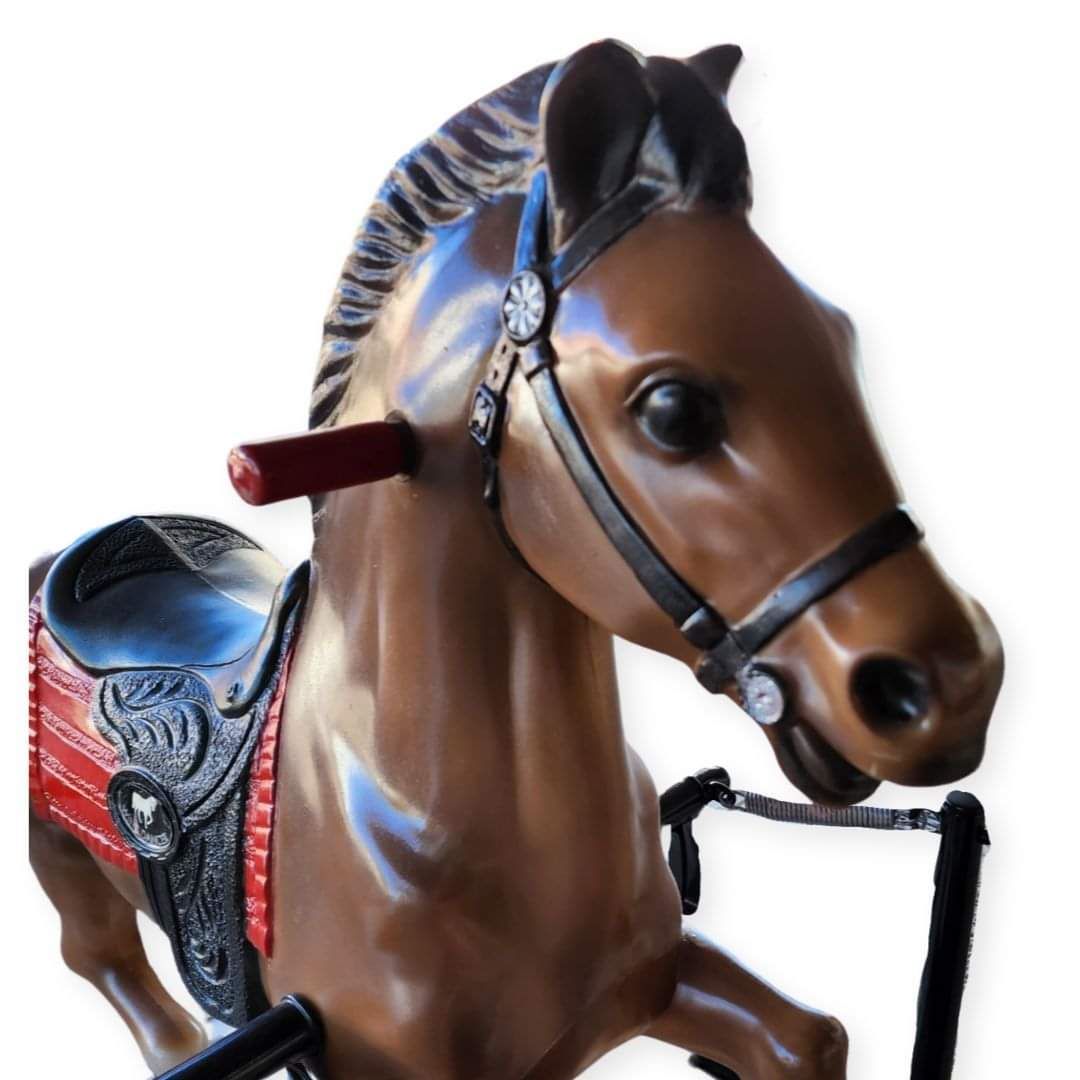 1960's rocking horse on springs sale